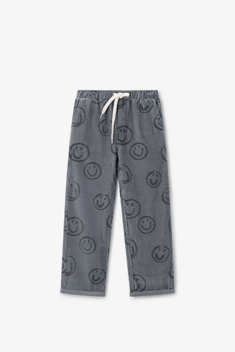 Cordhose Mit Smiley-Print - Blau von Sissy-Boy