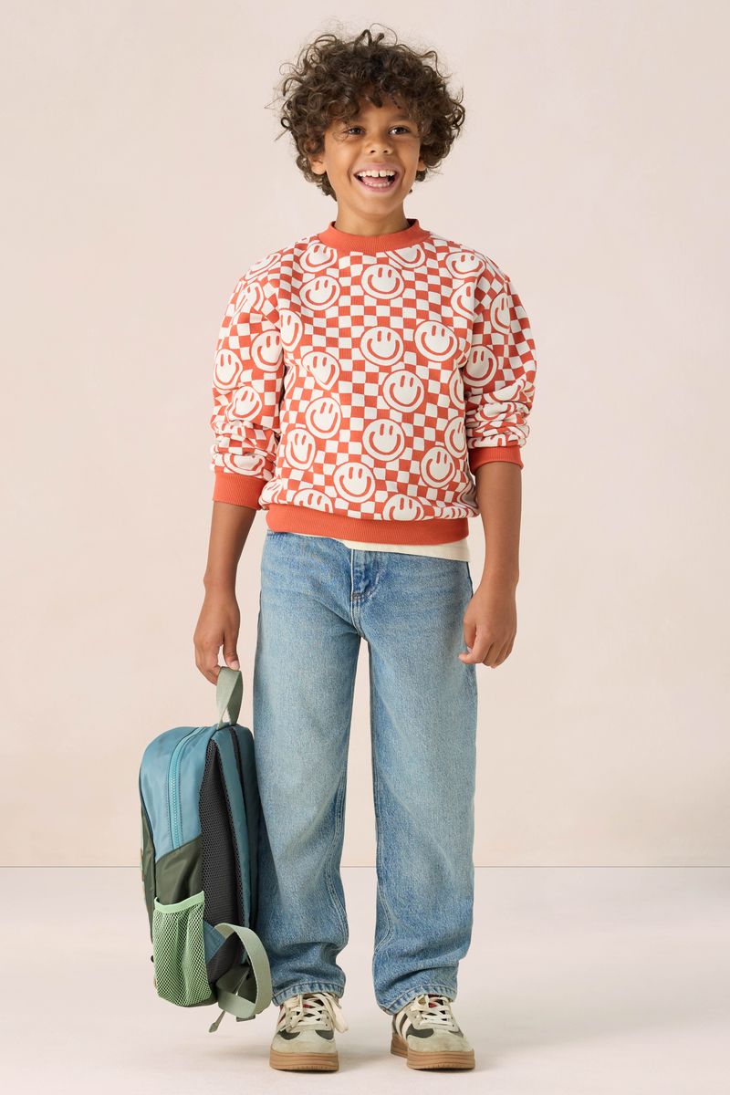 Loose Fit Jeans Mit Mittelhoher Taille - Blau von Sissy-Boy