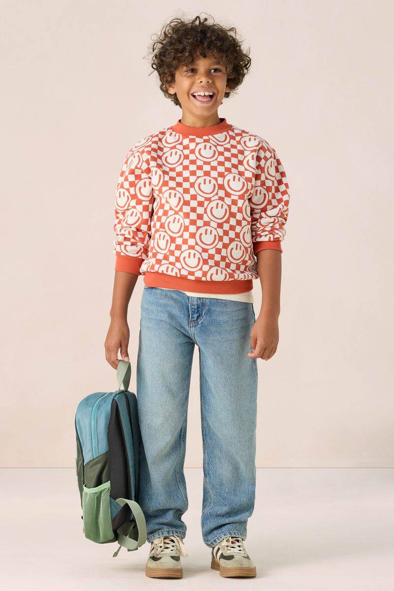 Loose Fit Jeans Mit Mittelhoher Taille - Blau von Sissy-Boy