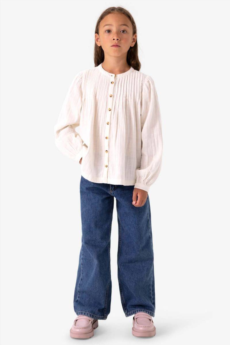 Bluse Mit Puffärmeln - Offwhite von Sissy-Boy