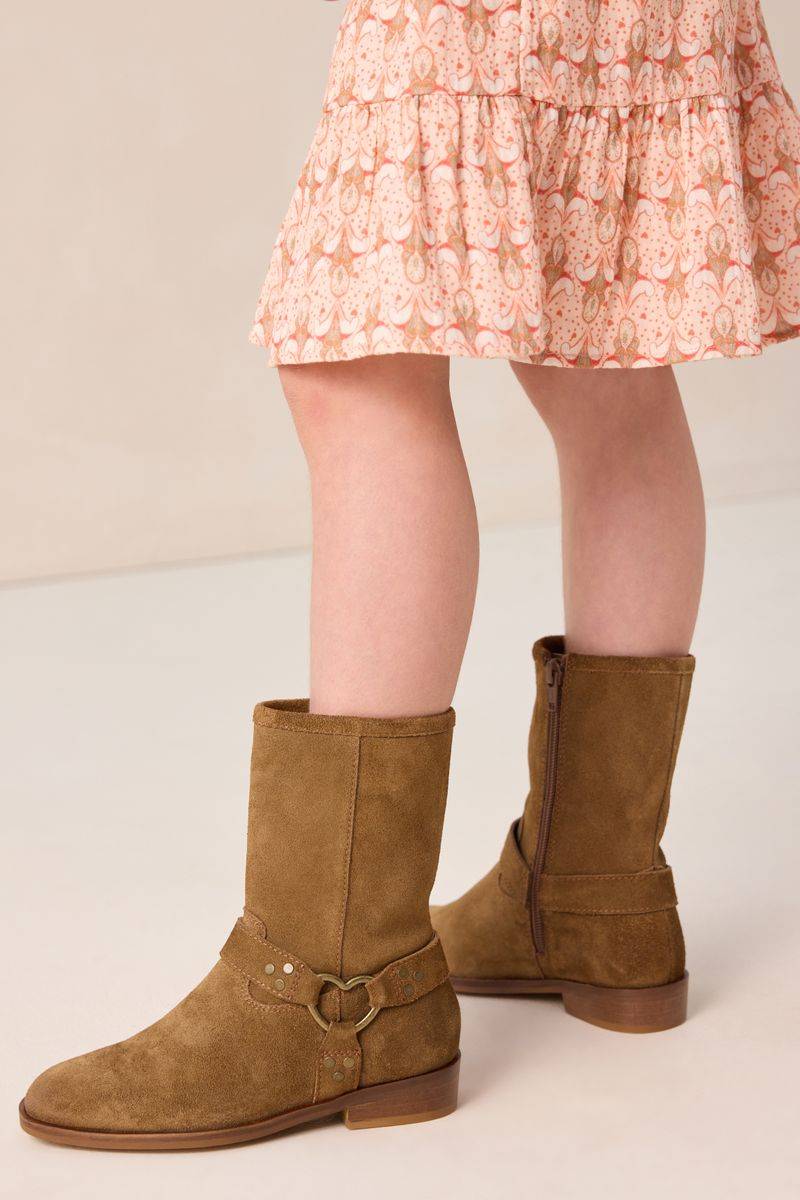 Veloursleder-Stiefel - Braun von Sissy-Boy