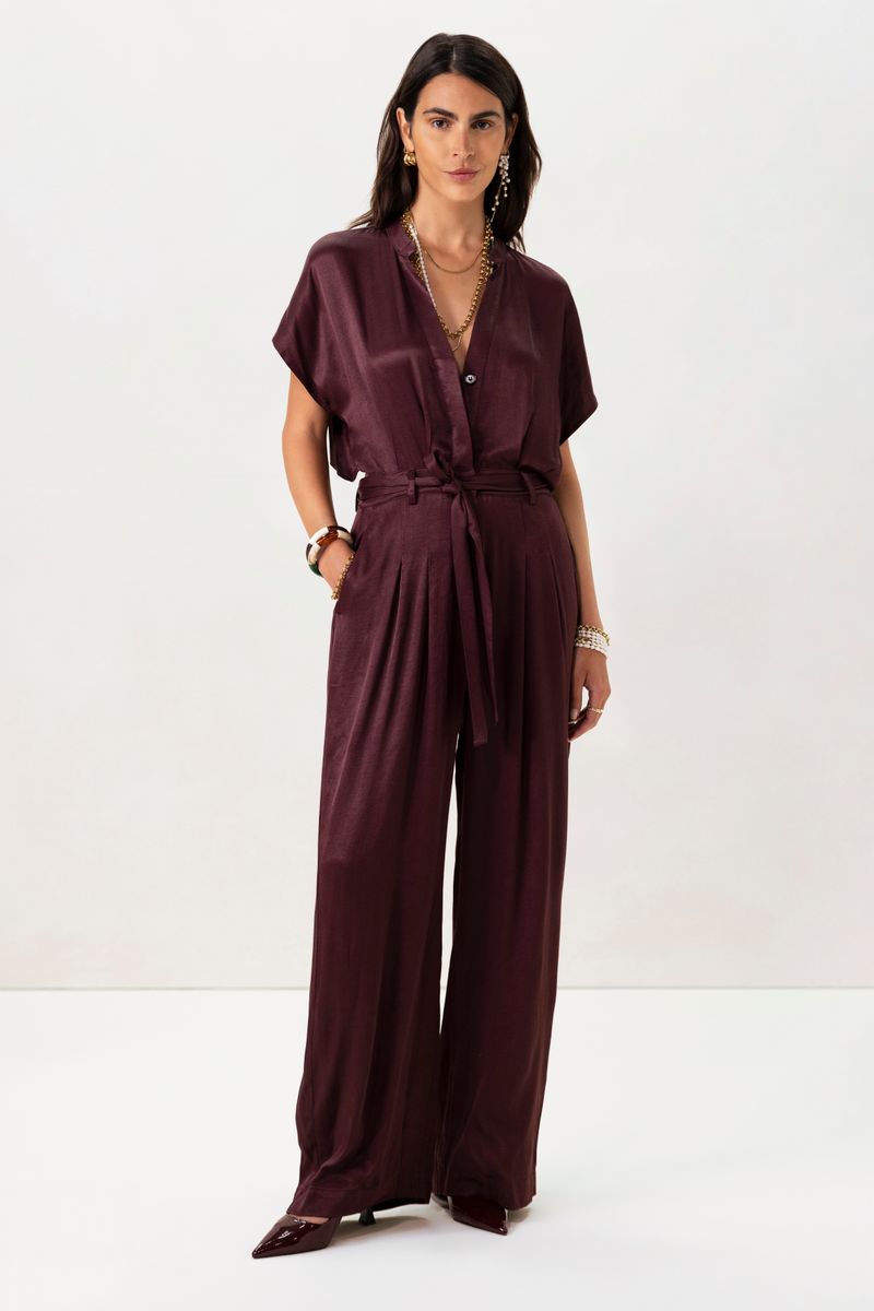 Jumpsuit Mit Offenem Rücken - Dunkelbraun Jumpsuit Mit Offenem Rücken - Dunkelbraun von Sissy-Boy