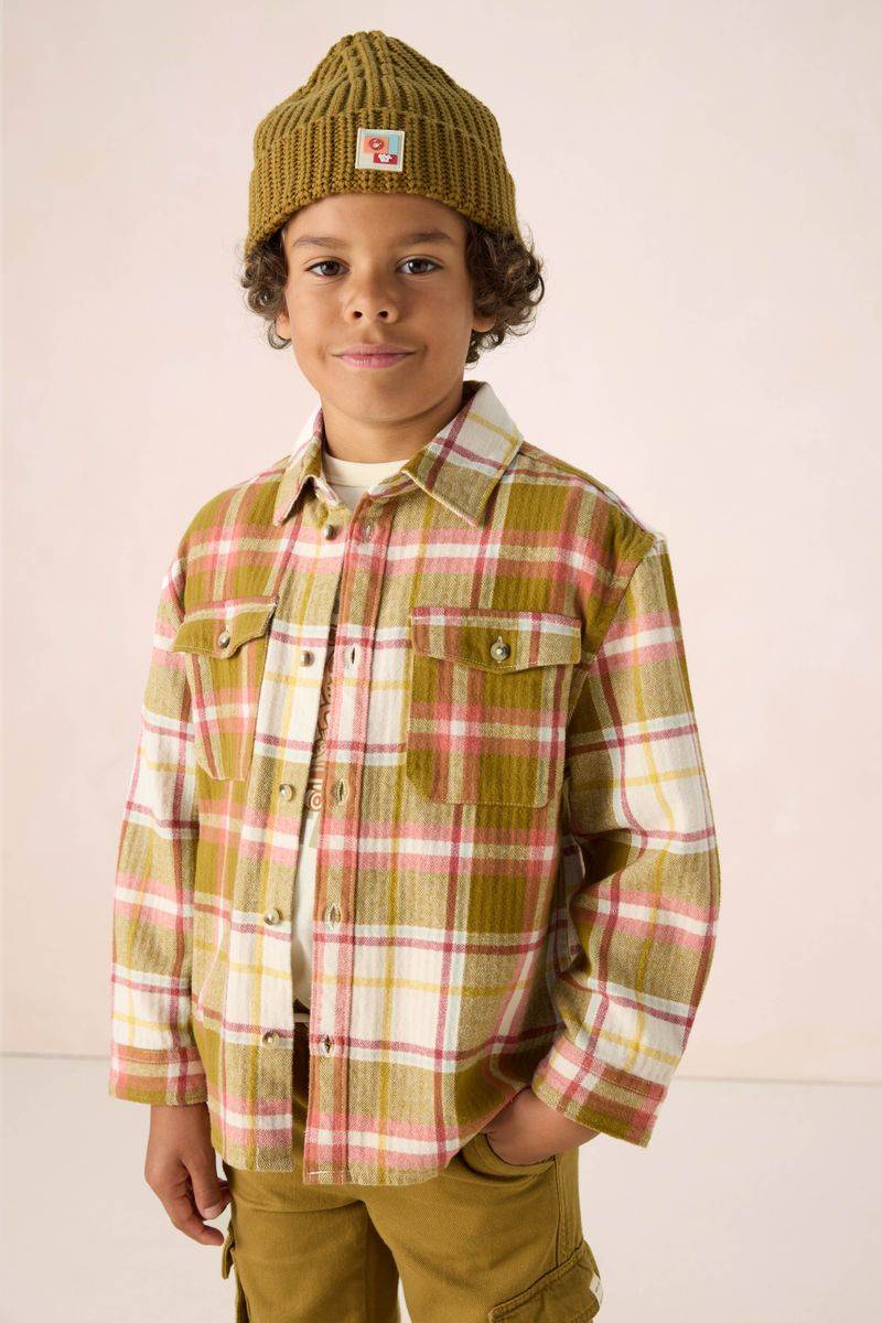 Kariertes Hemd - Dunkelgrün von Sissy-Boy