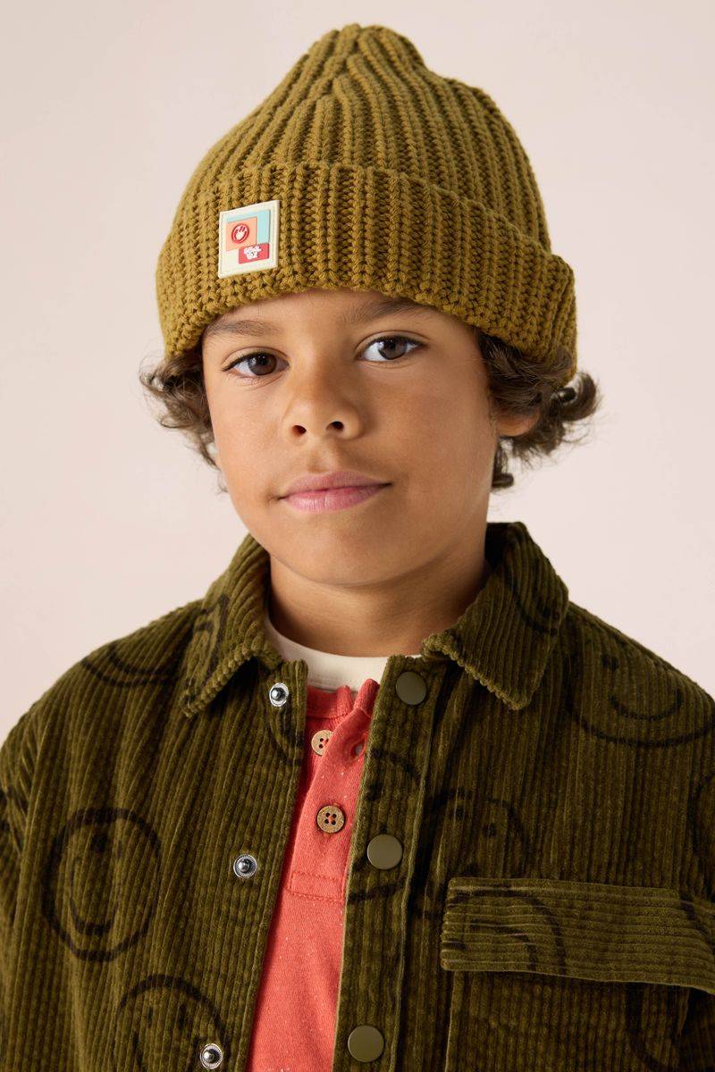 Mütze Mit Patch - Dunkelgrün von Sissy-Boy