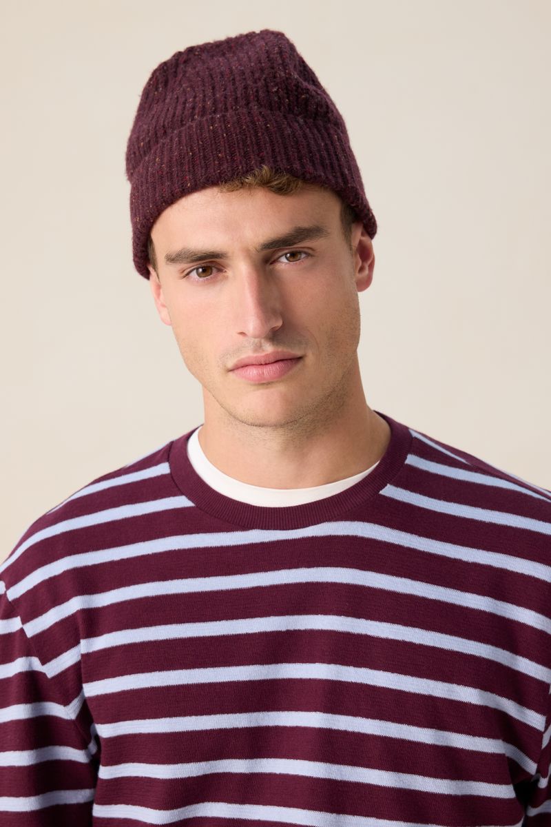 Wollmütze - Dunkelrot von Sissy-Boy