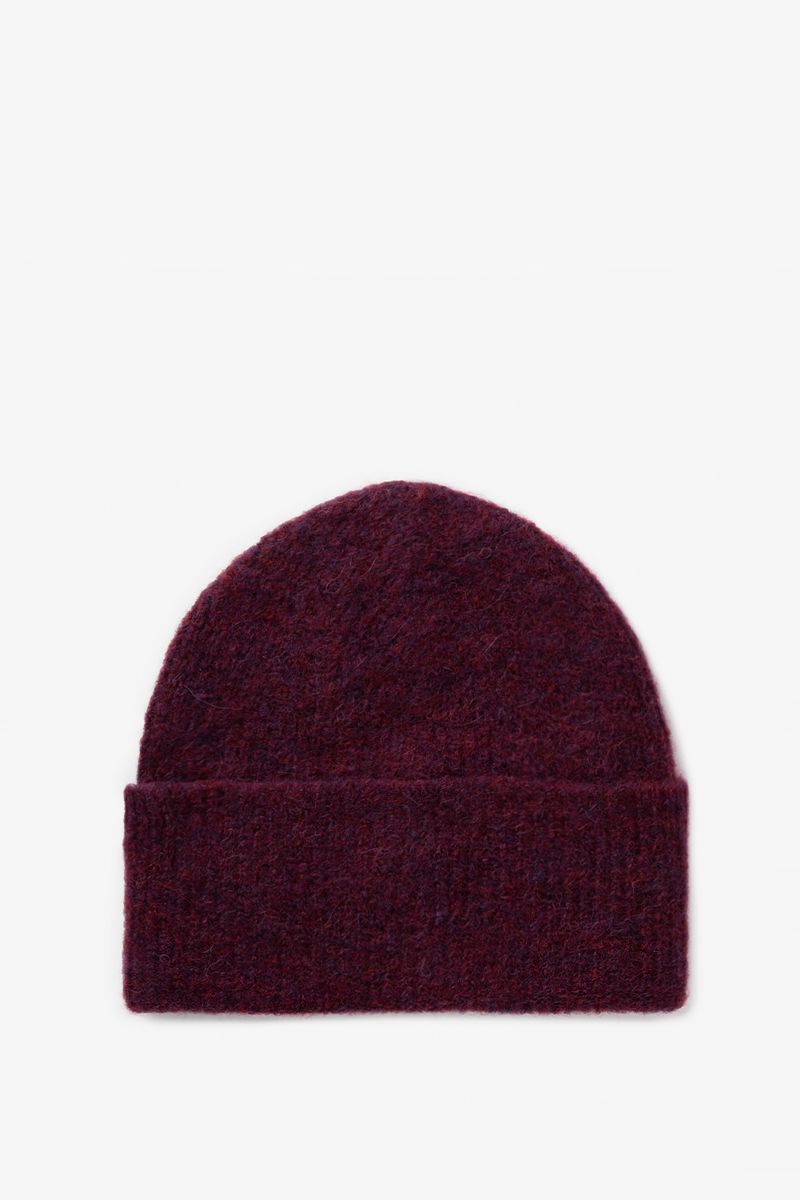Mütze Mit Wolle - Dunkelrot Mütze Mit Wolle - Dunkelrot von Sissy-Boy