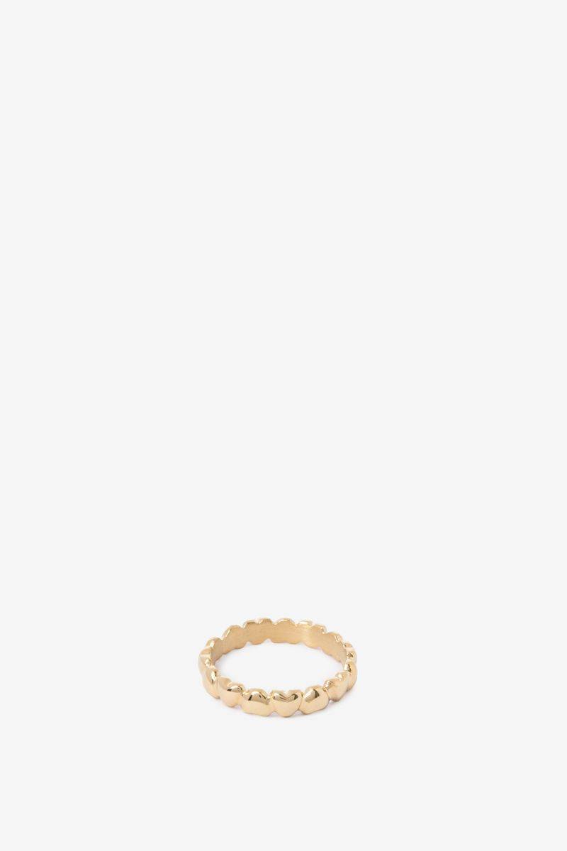 Gold-plated Ring Mit Herzen von Sissy-Boy