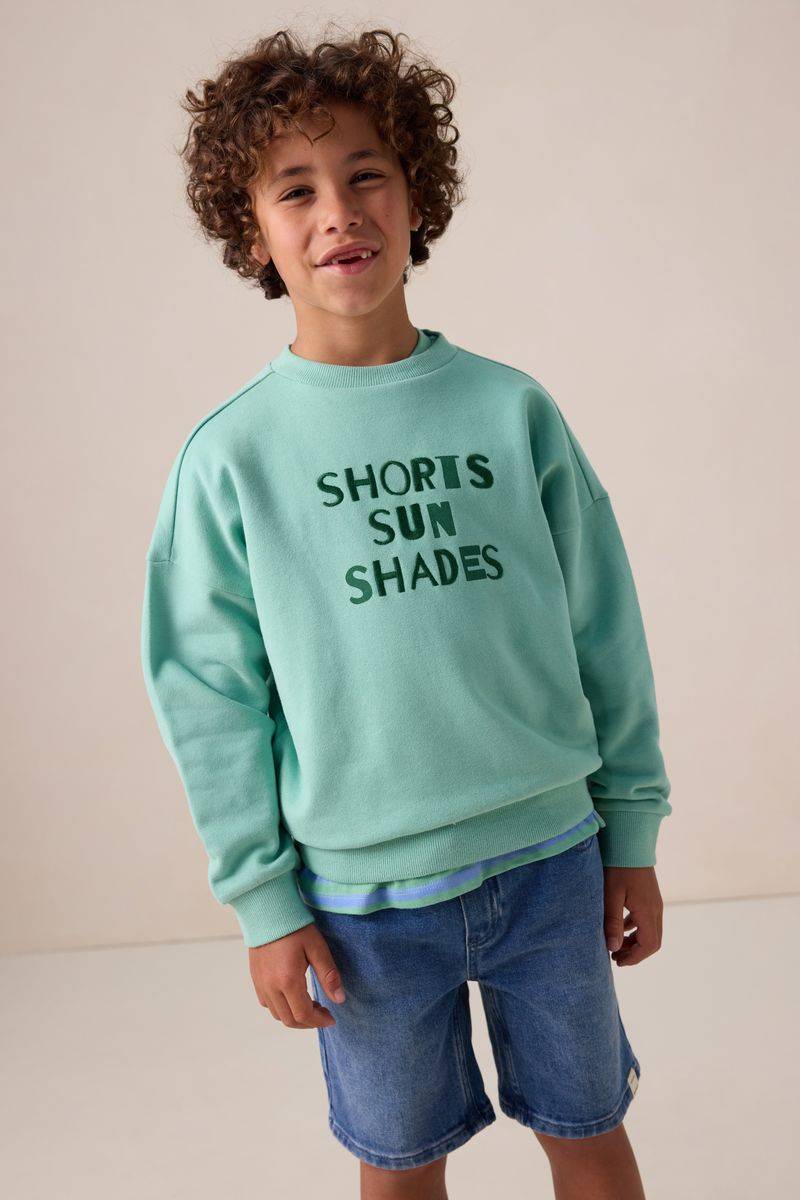 Sweater Mit Artwork-Print - Grün von Sissy-Boy