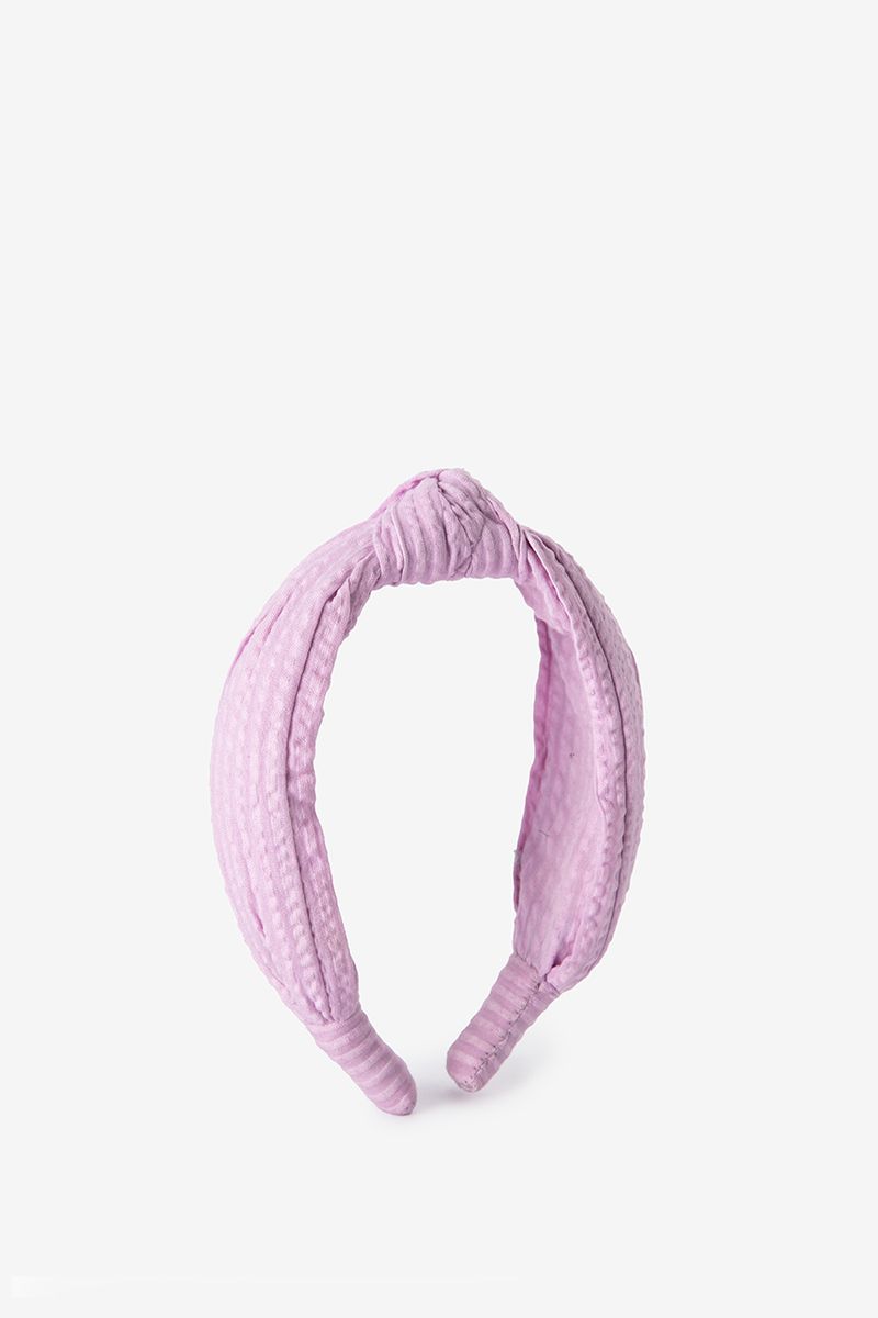 Haarreif Mit Knoten-Detail - Flieder von Sissy-Boy