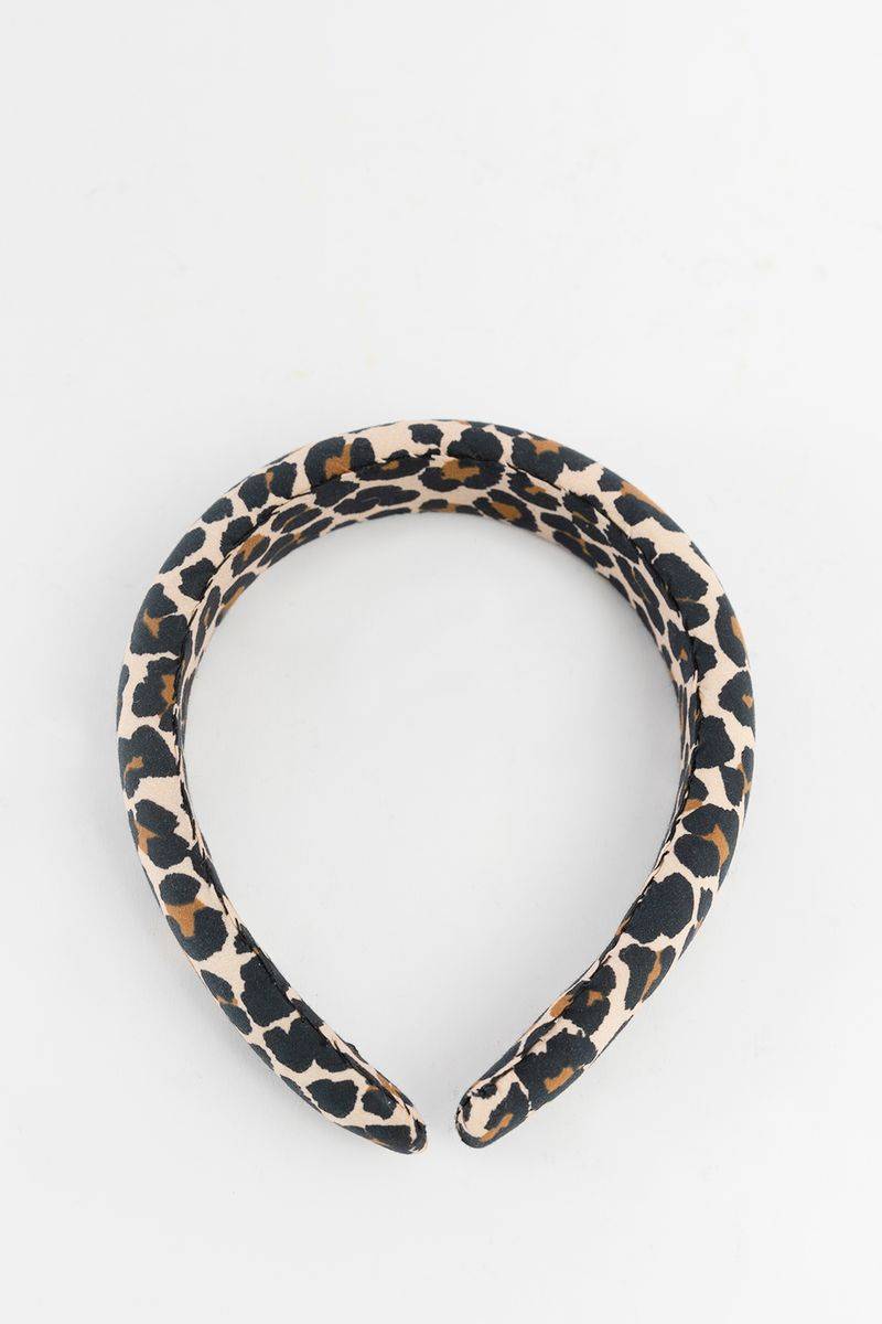 Haarreif Mit Leoprint - Braun von Sissy-Boy