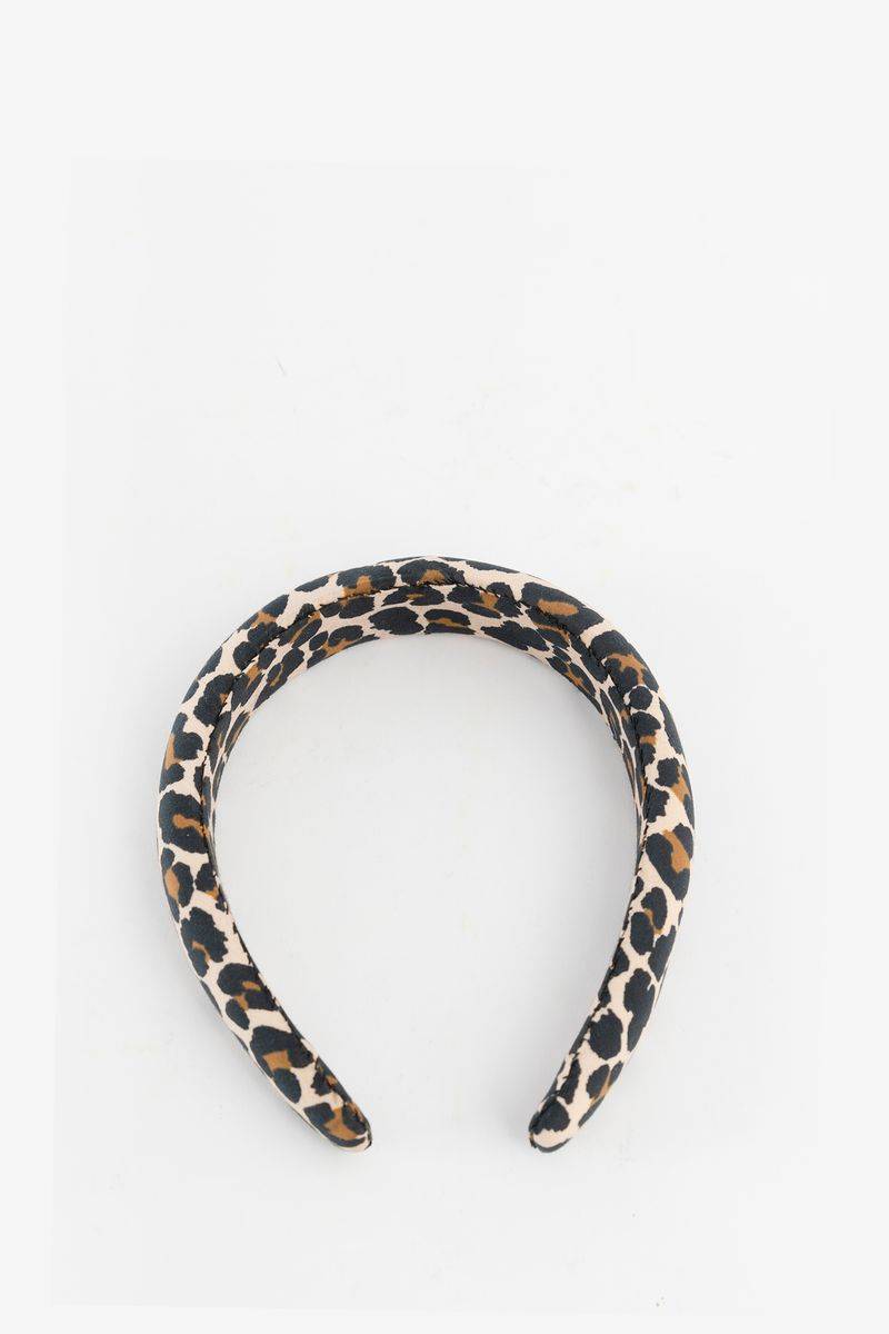 Haarreif Mit Leoprint - Braun von Sissy-Boy