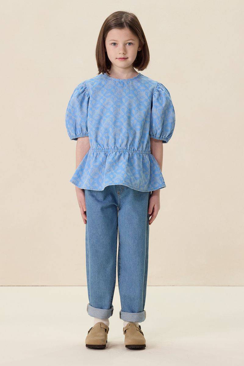 Jeanstop Mit Print - Hellblau von Sissy-Boy