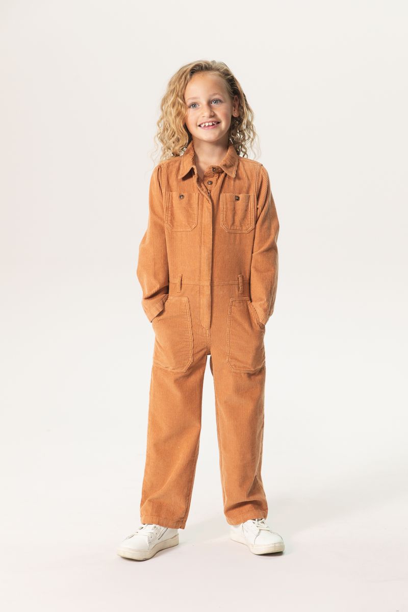 Jumpsuit Aus Baumwoll-Cord - Braun von Sissy-Boy