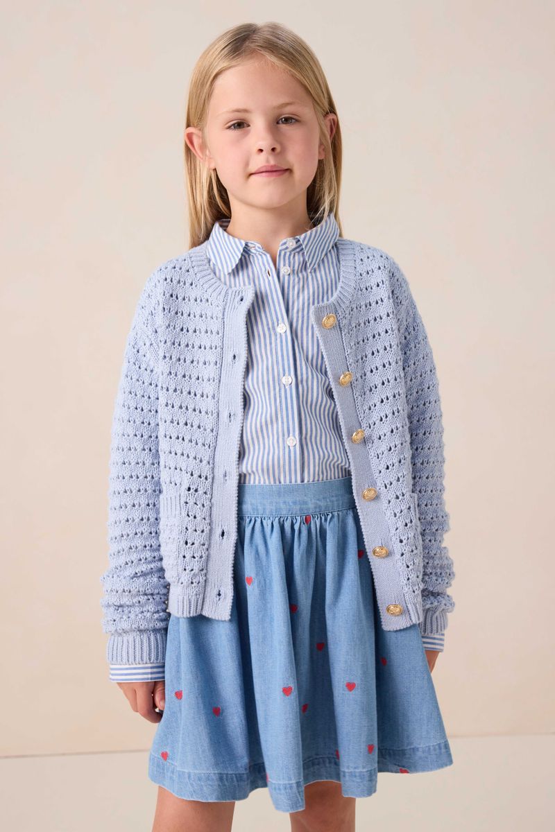 Strickjacke - Hellblau von Sissy-Boy