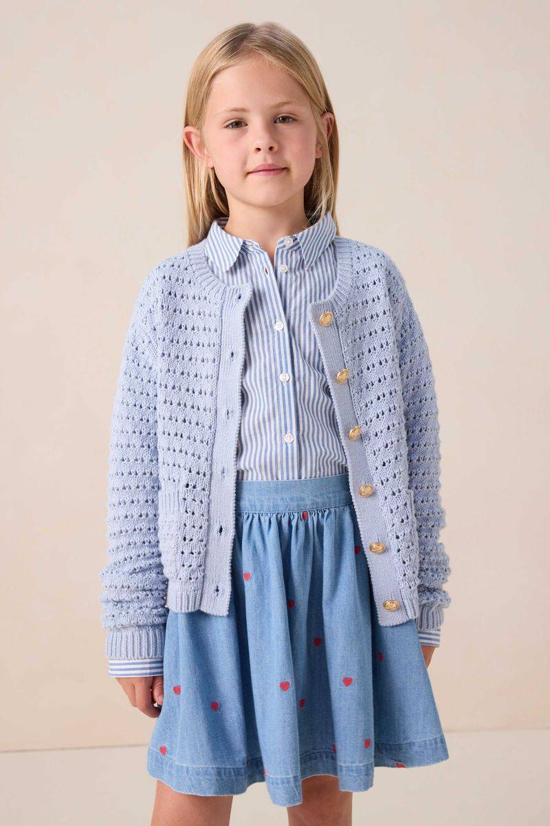 Strickjacke - Hellblau von Sissy-Boy