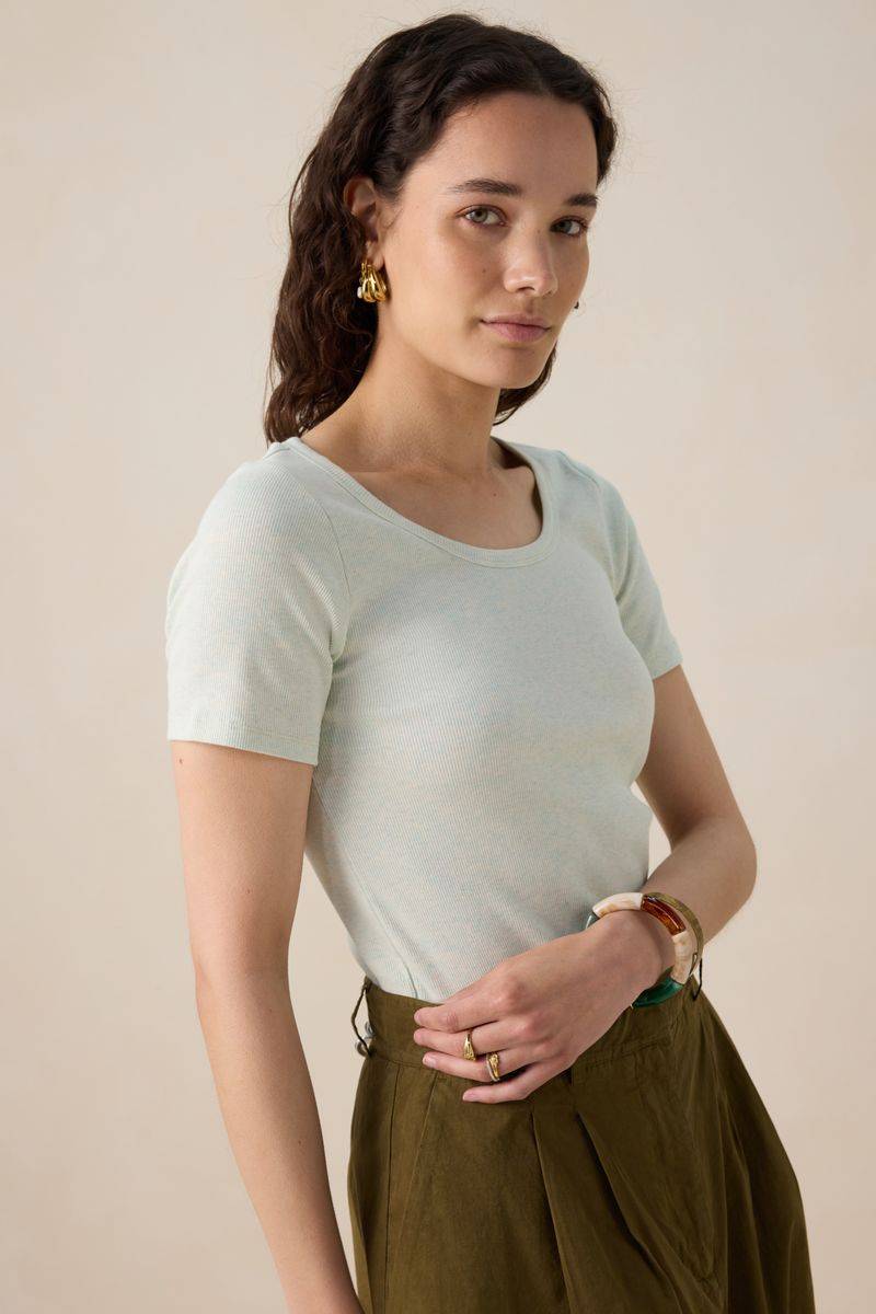 Ripp-Shirt - Hellgrün von Sissy-Boy