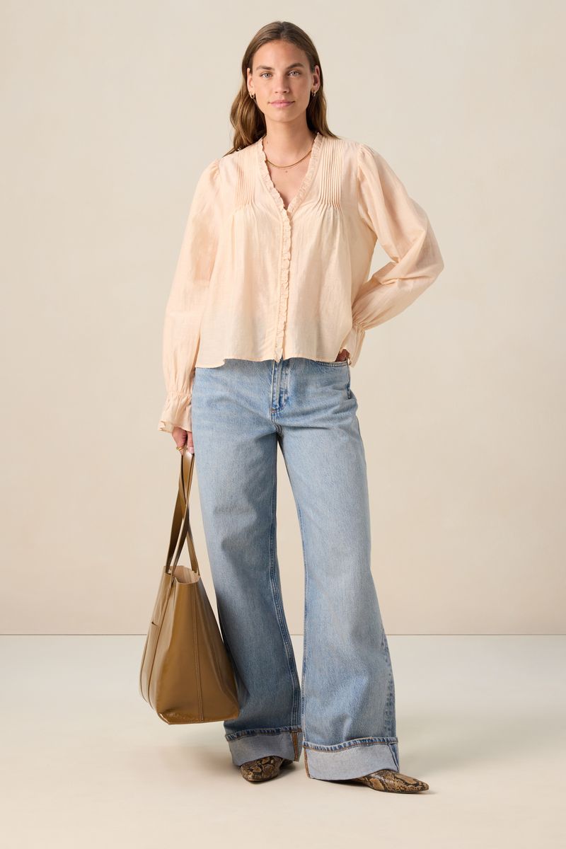 Lichtoranje Blouse Met Ruffles Lichtoranje Blouse Met Ruffles von Sissy-Boy