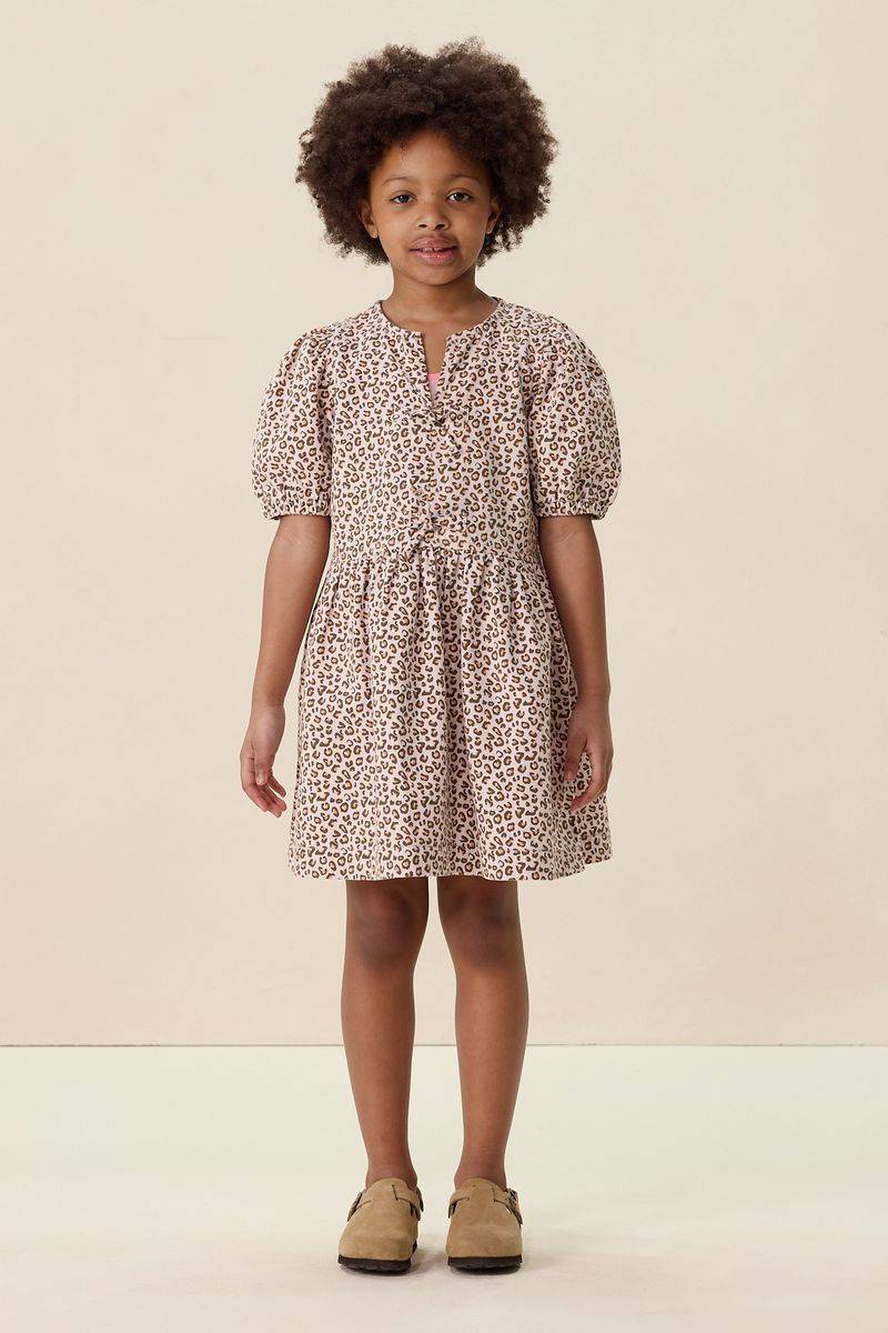 Kleid Mit Leoprint - Hellrosa von Sissy-Boy