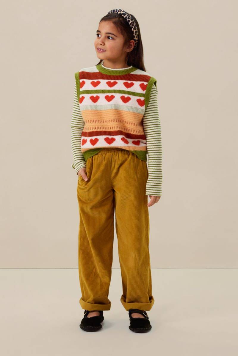 Pullunder Mit Jacquard-Herzmuster - Mehrfarbig von Sissy-Boy