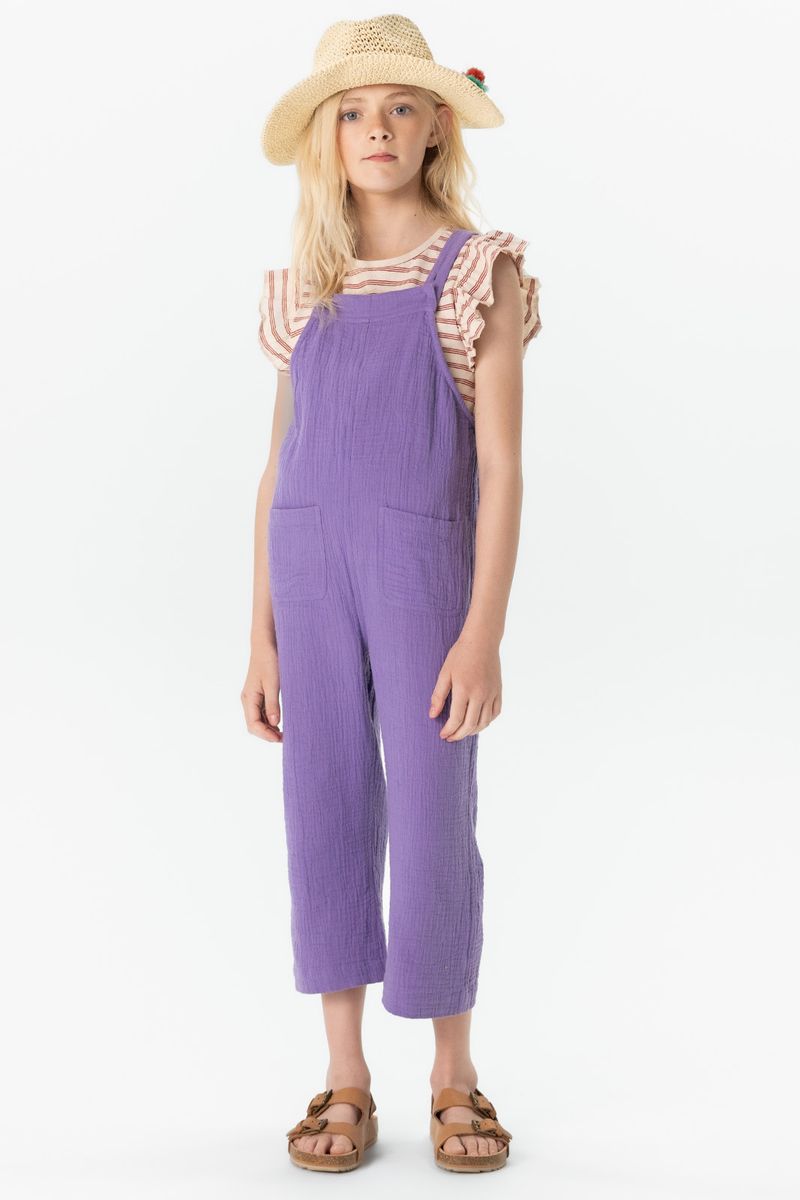 Paars Mousseline Jumpsuit von Sissy-Boy