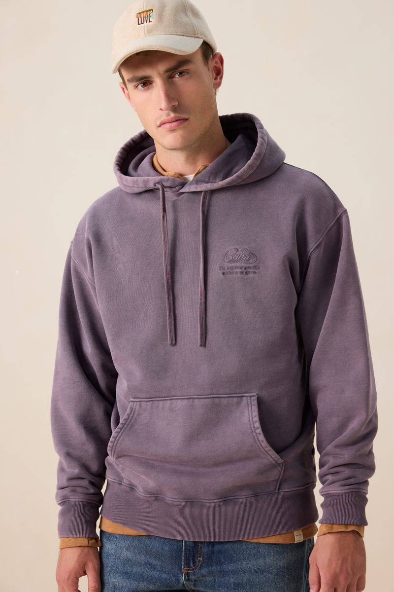 Hoodie Mit Stickerei-Detail - Lila von Sissy-Boy