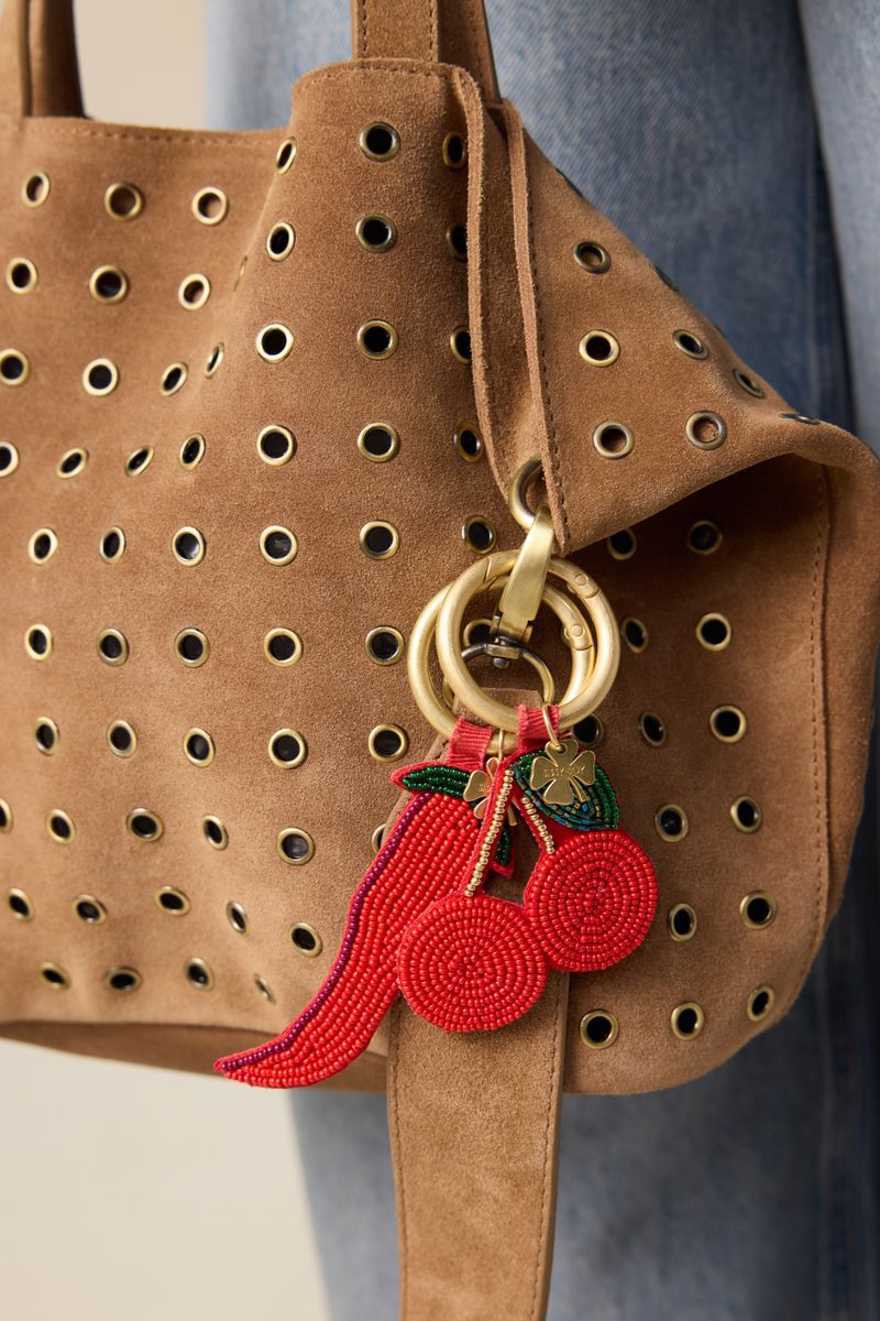 Taschen-Charm Chilischote - Rot von Sissy-Boy
