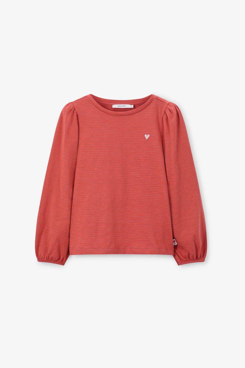 Gestreiftes Langarmshirt - Rot von Sissy-Boy