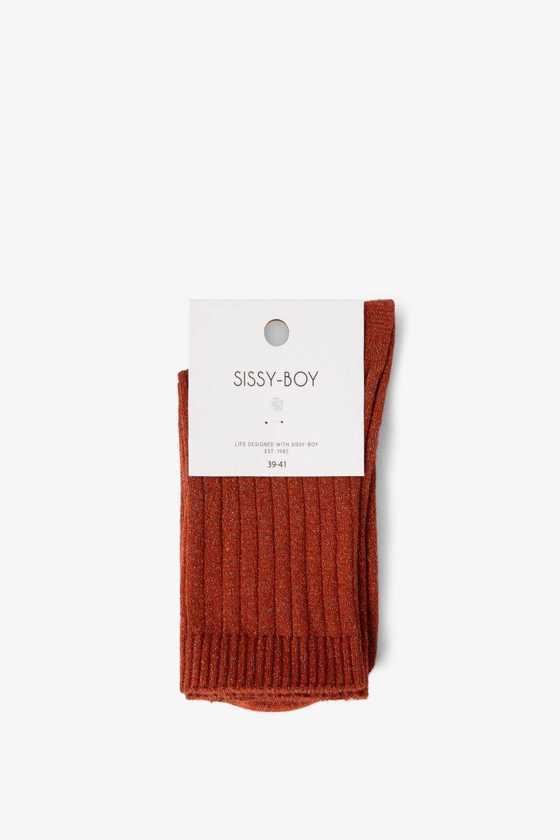 Ripp-Socken - Rot von Sissy-Boy