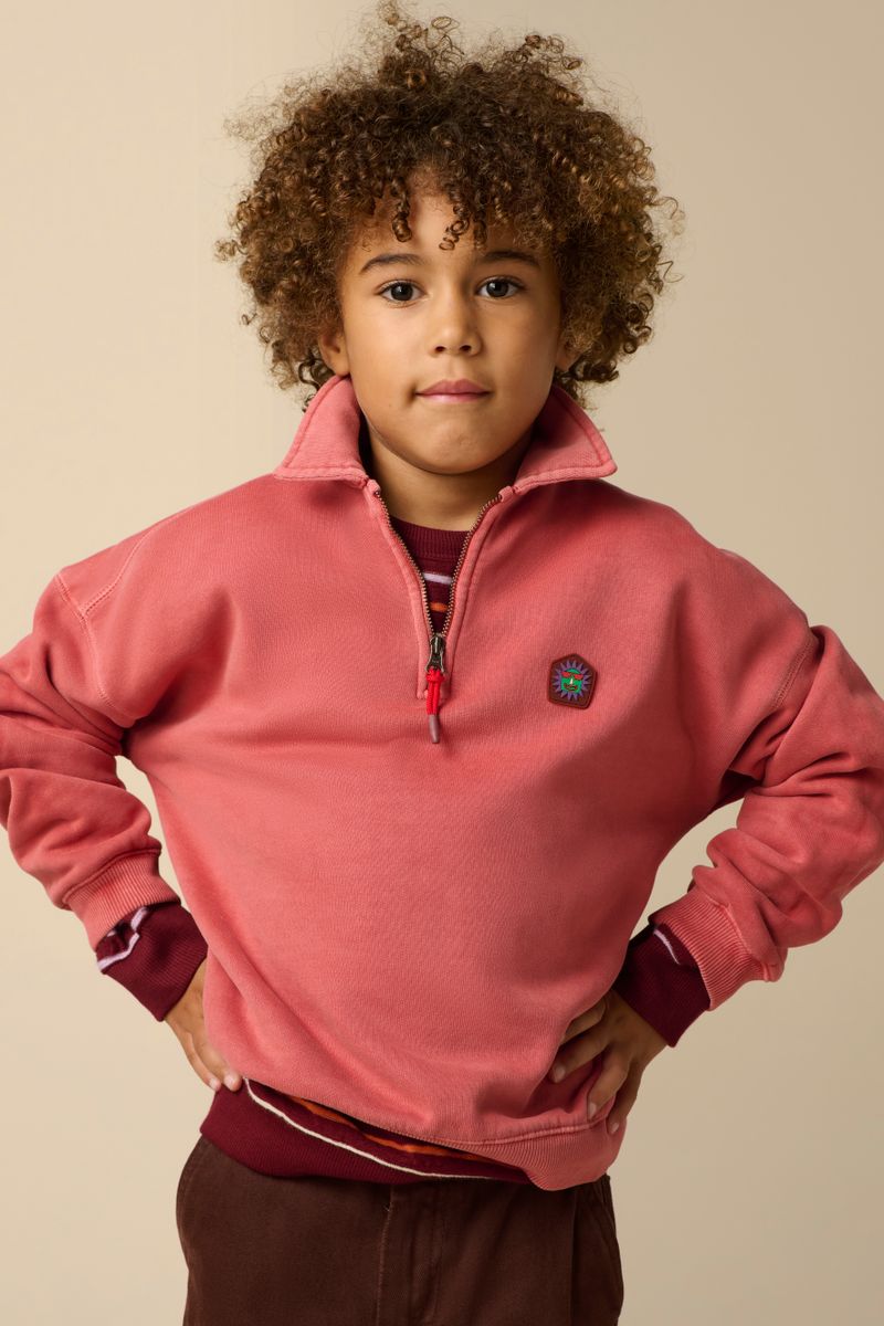 Sweater Mit Reißverschluss - Rot von Sissy-Boy