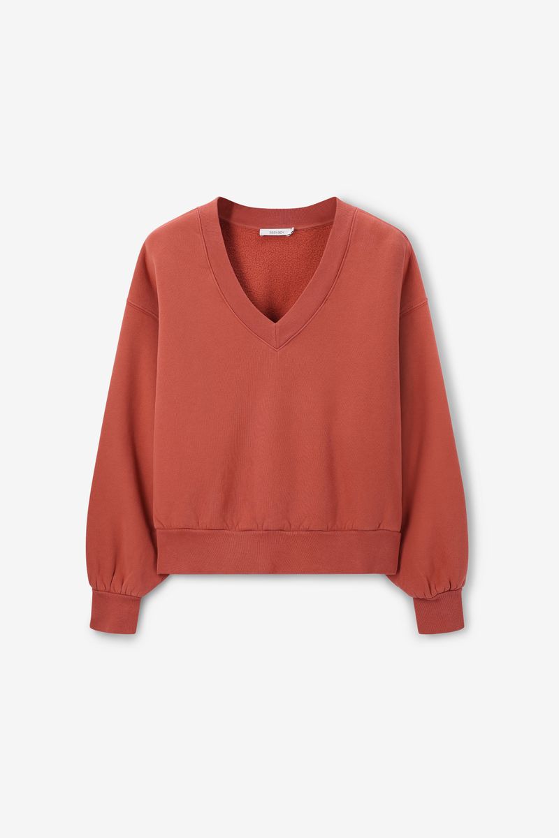 Sweater Mit V-Ausschnitt - Rot von Sissy-Boy