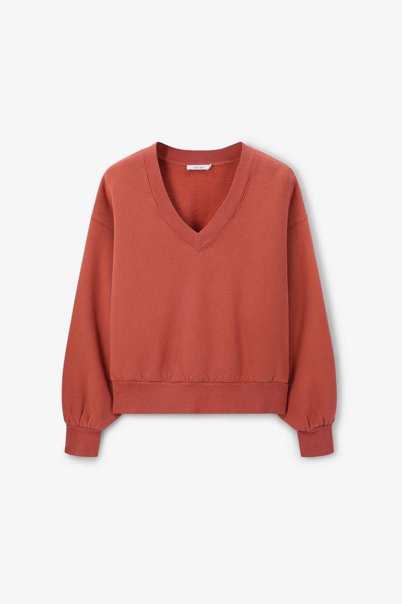 Sweater Mit V-Ausschnitt - Rot von Sissy-Boy