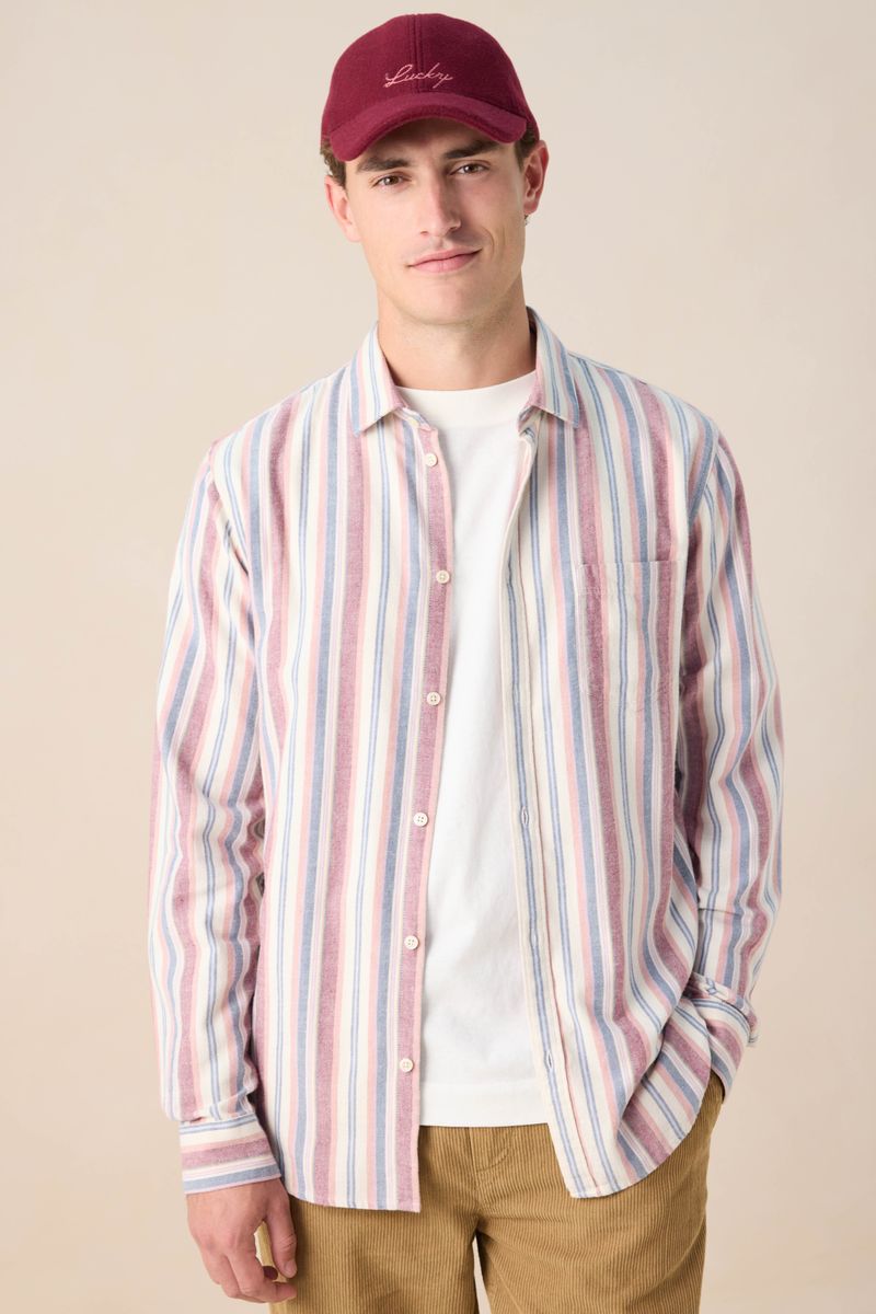 Gestreiftes Hemd - Rot von Sissy-Boy