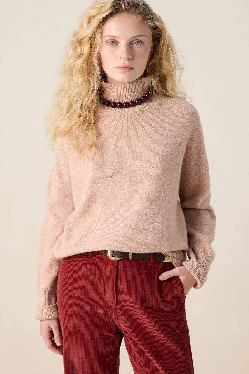 Rollkragenpullover - Rosa von Sissy-Boy