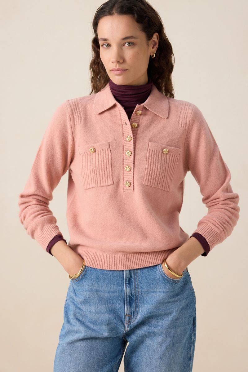 Polo-Shirt - Rosa von Sissy-Boy