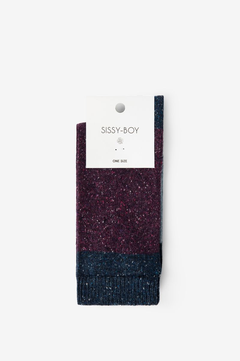 Socken In Colorblocking-Optik - Blau von Sissy-Boy