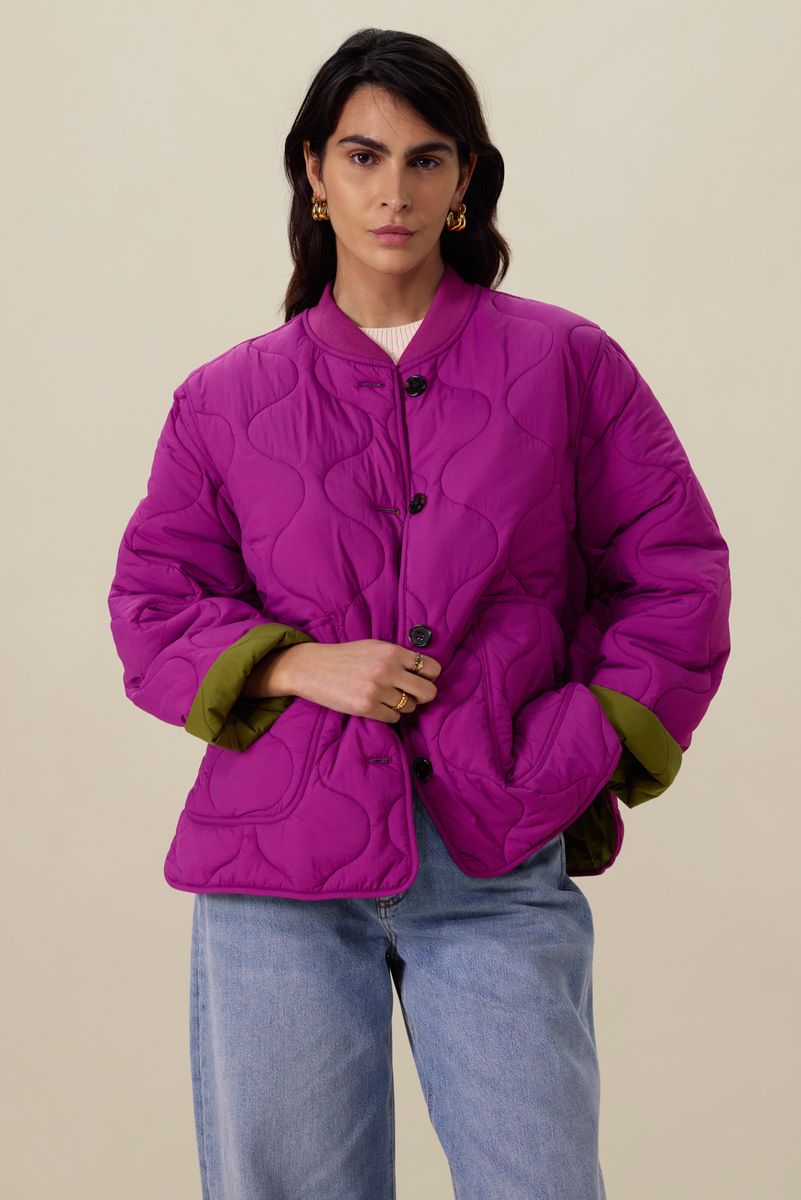 Steppjacke - Lila von Sissy-Boy