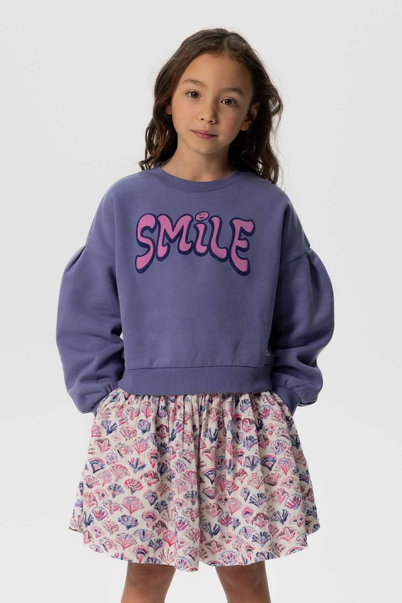 Sweater Mit Smiley-Print - Blau von Sissy-Boy