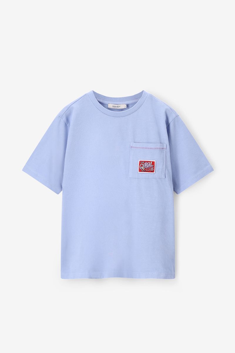 T-Shirt Mit Patch - Hellblau von Sissy-Boy