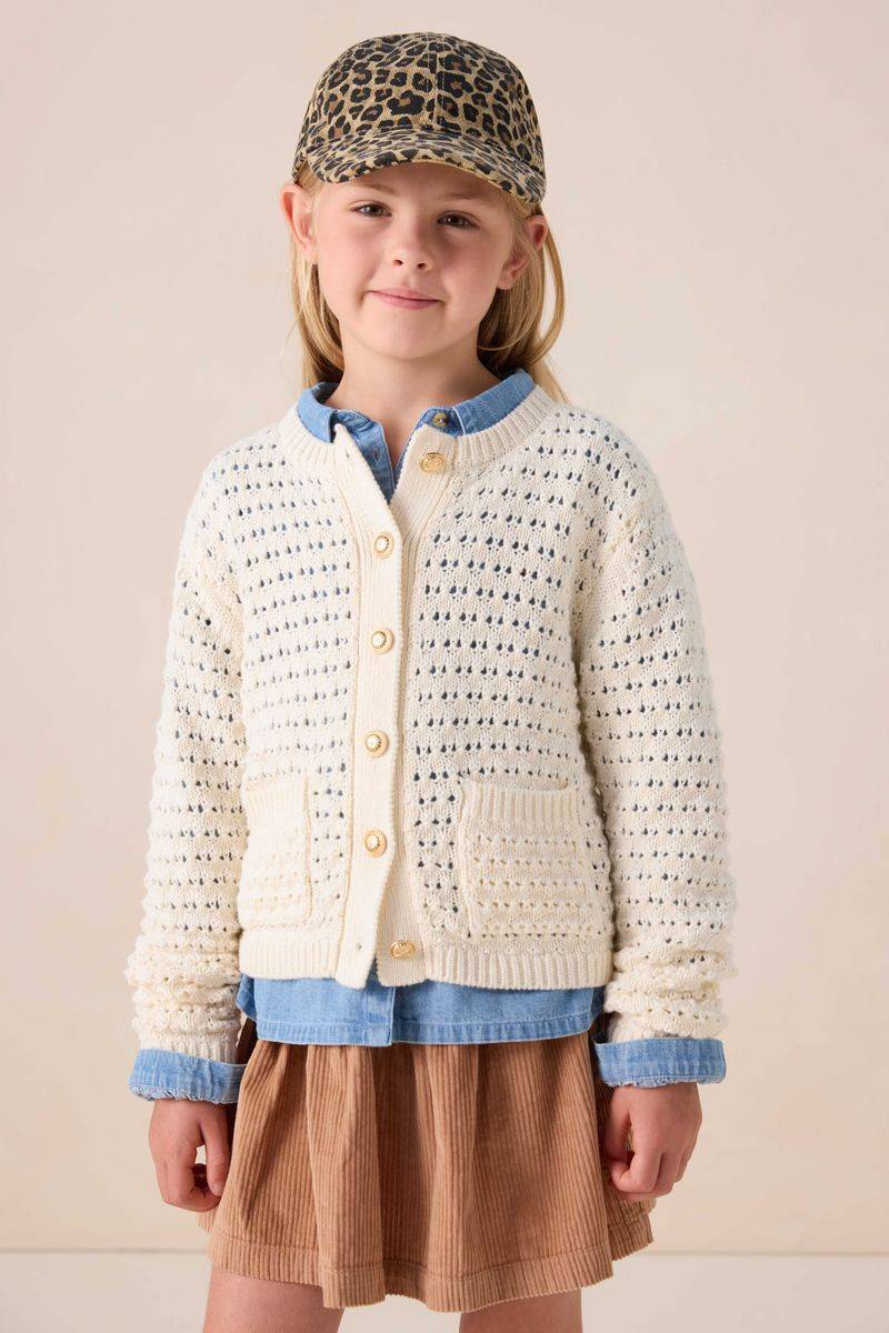 Strickjacke - Weiß von Sissy-Boy