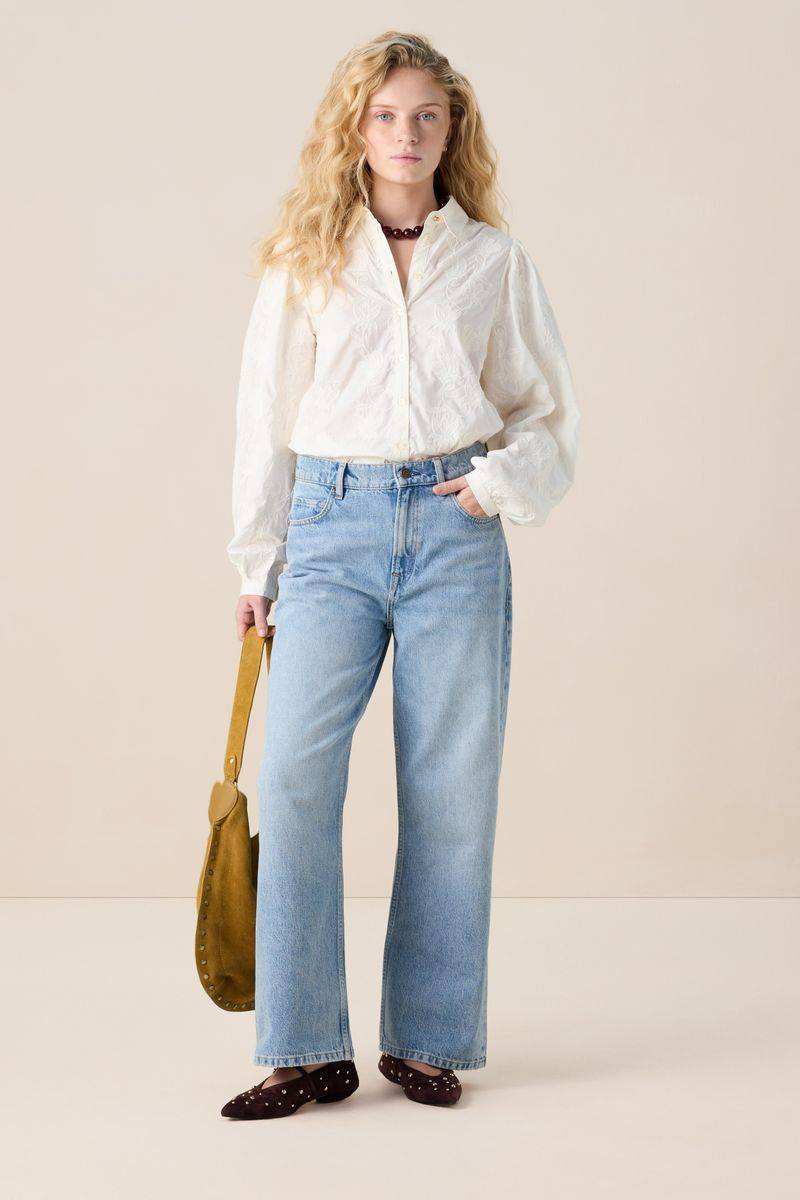 Bluse Mit Stickerei - Weiß von Sissy-Boy