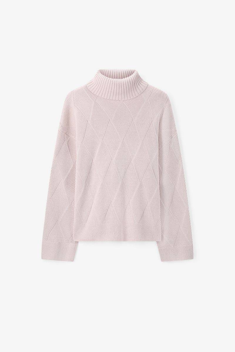 Pullover Mit Strickmuster - Weiß von Sissy-Boy