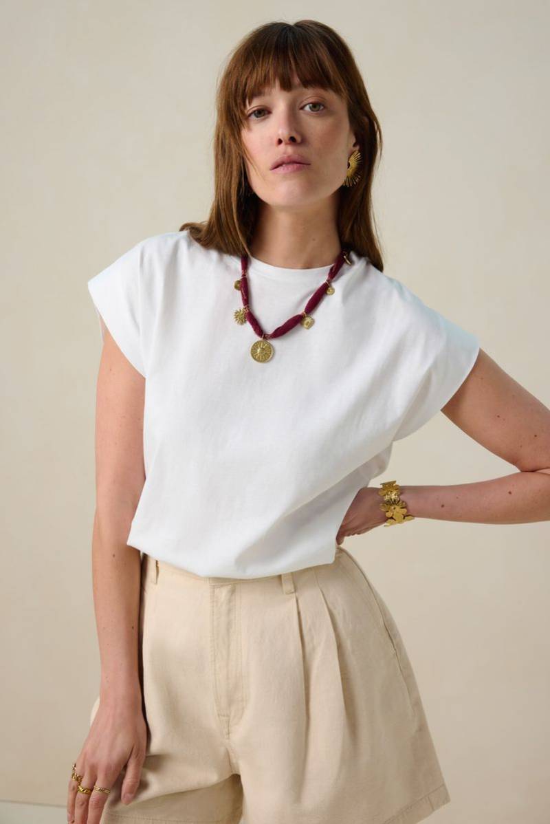 Ärmelloses Shirt - Weiß von Sissy-Boy