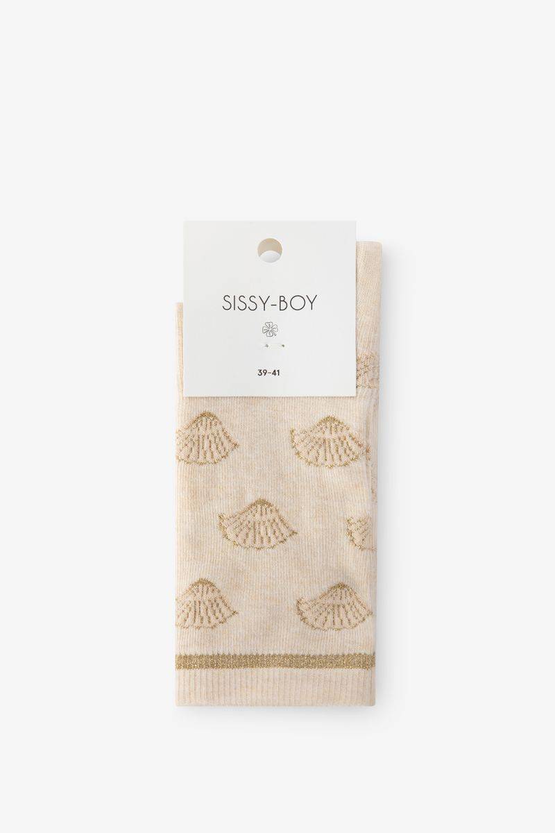 Socken Mit Muschelmuster - Weiß von Sissy-Boy