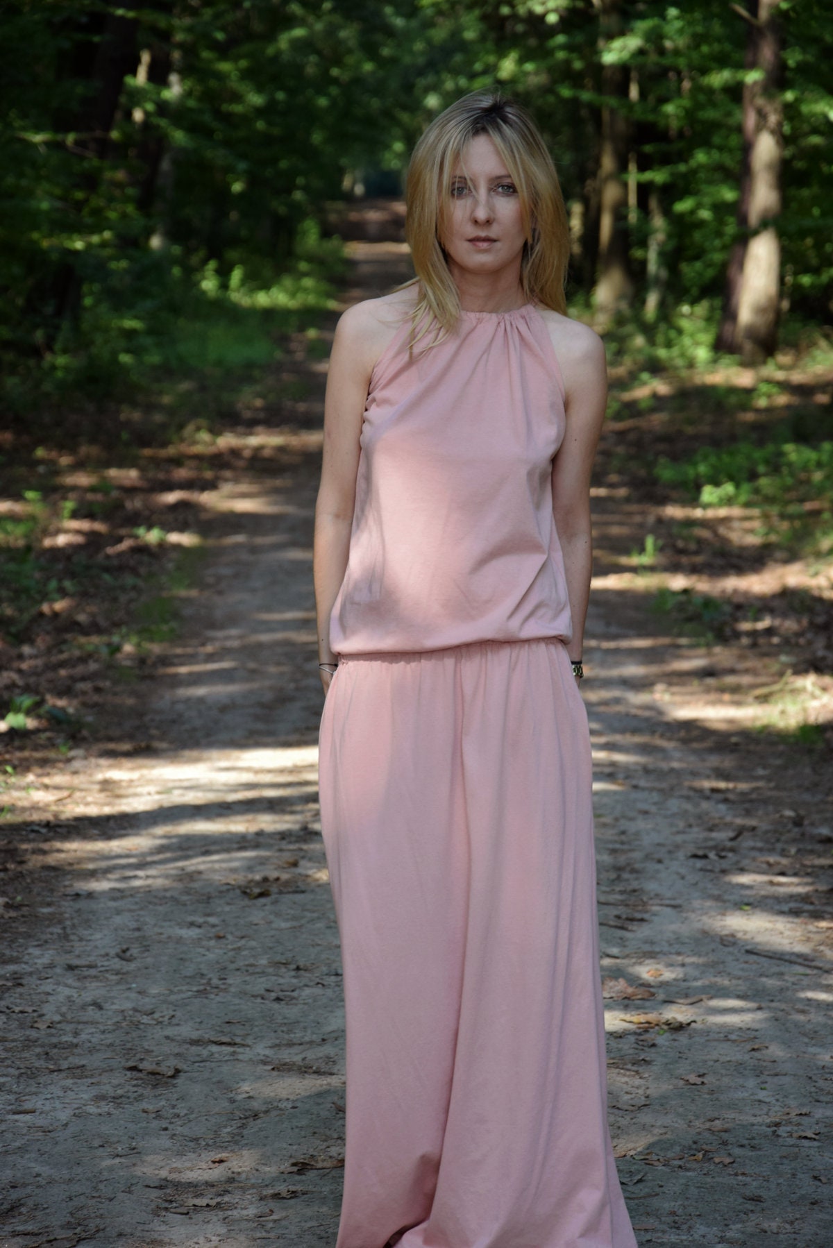 Baumwoll Maxikleid Mit Taschen - Sommerstil von SistersBrand