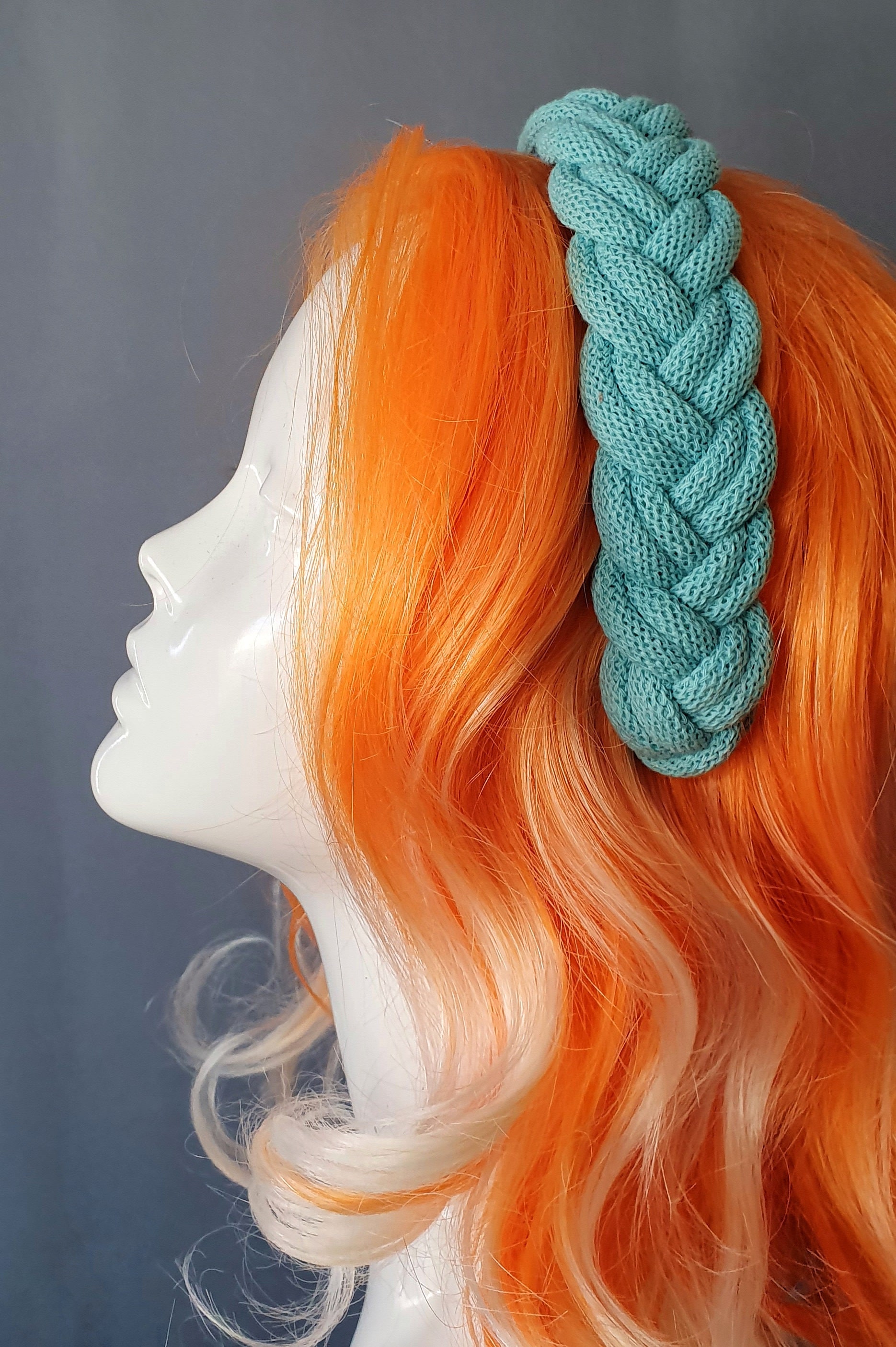 stirnband Aus Recycelter Baumwolle, Kopfschmuck Recycelter Handgemachter Kopfschmuck, Baumwollkoronet, Geschenke Für Sie, Handgemachte Accessoires stirnband Aus Recycelter Baumwolle, Kopfschmuck Recycelter Handgemachter Kopfschmuck, Baumwollkoronet, Geschenke Für Sie, Handgemachte Accessoires von SistersByCraft
