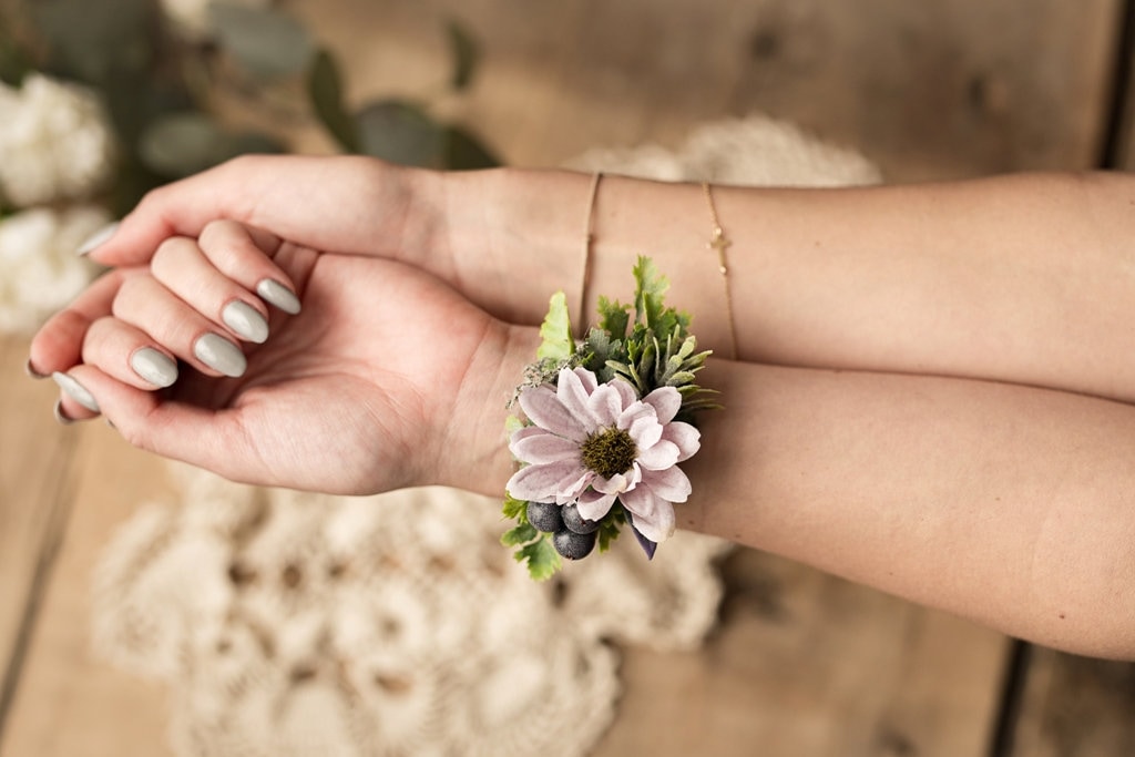 Blumenarmband, Floral Armband Blumenarmband, Floral Armband von Sistersandcrafts