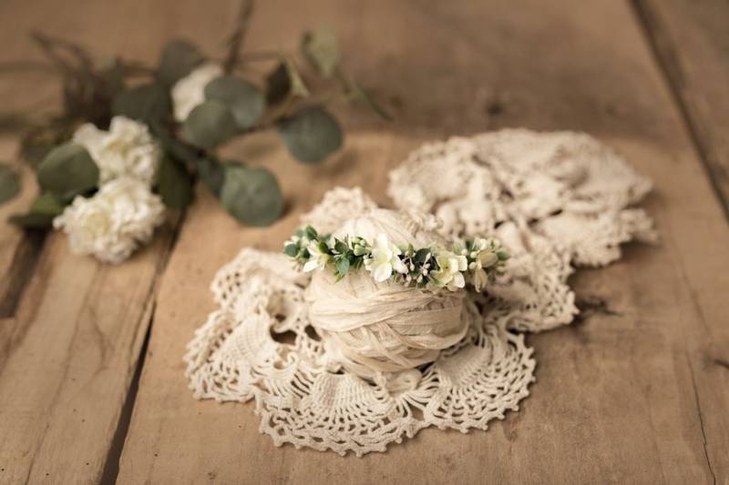 stirnband , Babyhaarblume Neugeborenes stirnband , Babyhaarblume Neugeborenes von Sistersandcrafts