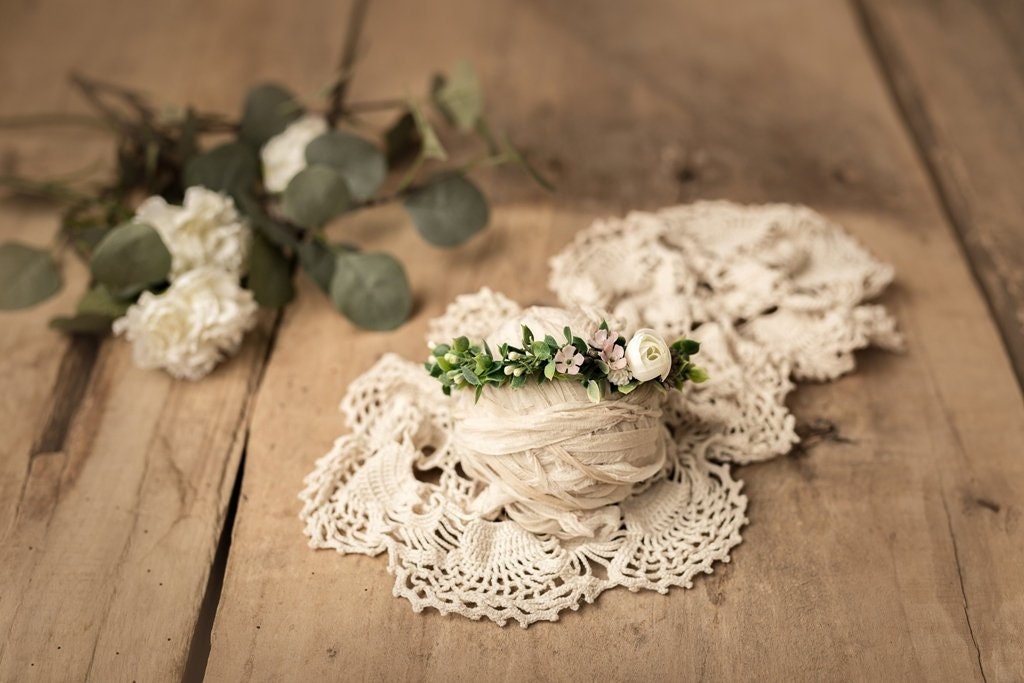 stirnband , Babyhaarblume Neugeborenes stirnband , Babyhaarblume Neugeborenes von Sistersandcrafts