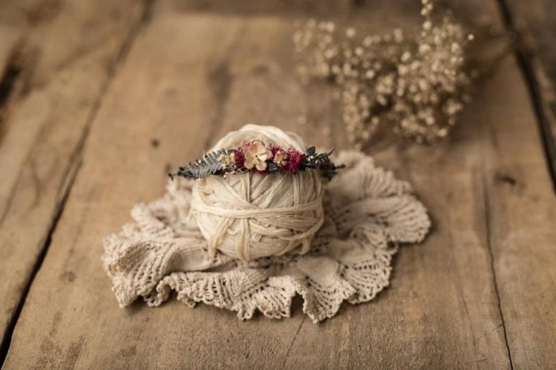 stirnband , Babyhaarblume Neugeborenes stirnband , Babyhaarblume Neugeborenes von Sistersandcrafts