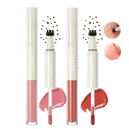 Sitovely 2 in 1 Freckle Rouge Stift,Freckle Blush Pen,2 Farben Flüssiger Sommersprossen Stempel stift & Flüssiges Rouge für die Wangen, Lebensecht, Wasserfest,Schnelltrocknend Freckles Tattoo Stift Sitovely 2 in 1 Freckle Rouge Stift,Freckle Blush Pen,2 Farben Flüssiger Sommersprossen Stempel stift & Flüssiges Rouge für die Wangen, Lebensecht, Wasserfest,Schnelltrocknend Freckles Tattoo Stift von Sitovely